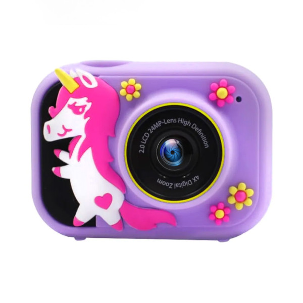 LAMTECH KID CAMERA WITH SILICON CASE UNICORN POLLY