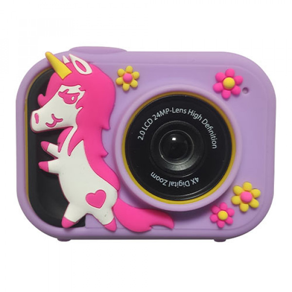 LAMTECH KID CAMERA WITH SILICON CASE UNICORN POLLY