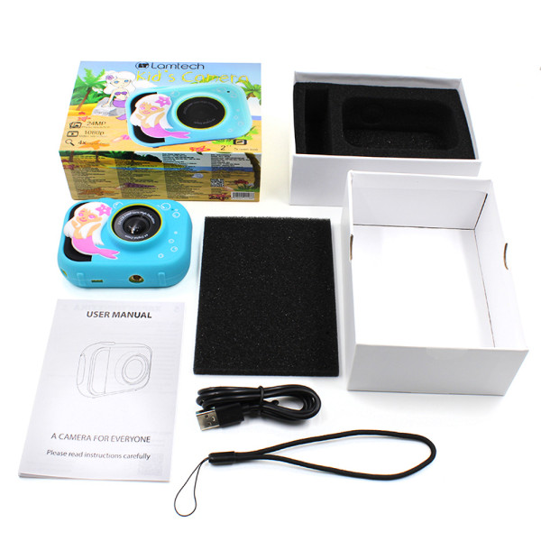 LAMTECH KID CAMERA WITH SILICON CASE MERMAID MILLY
