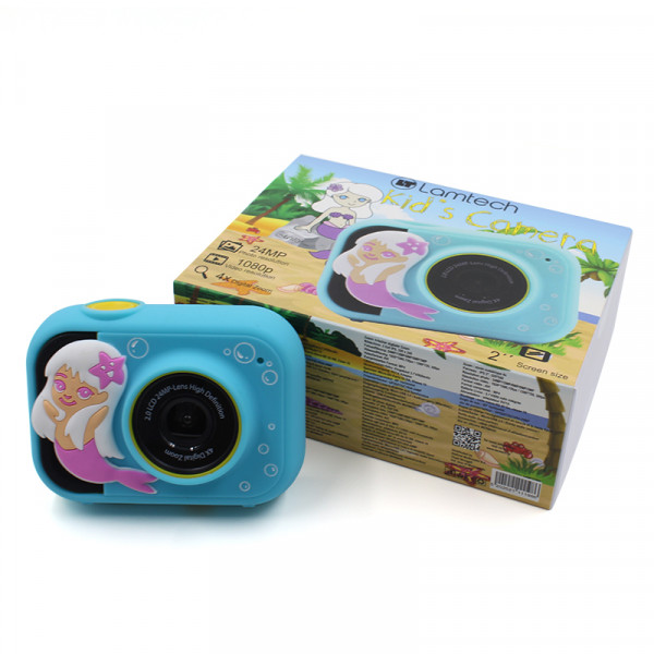 LAMTECH KID CAMERA WITH SILICON CASE MERMAID MILLY