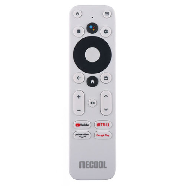 MECOOL GOOGLE CERTIFIED BT&IR REMOTE CONTROL WITH VOICE CONTROL