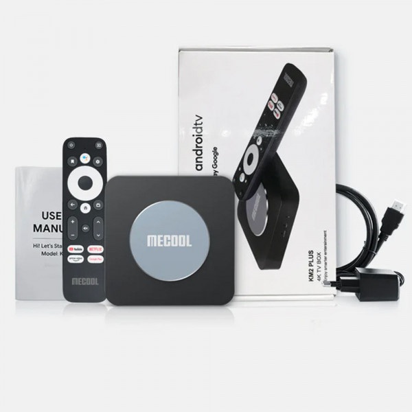 MECOOL GOOGLE CERTIFIED BT&IR REMOTE CONTROL WITH VOICE CONTROL