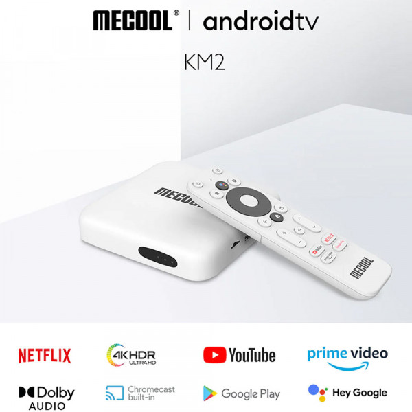 MECOOL GOOGLE CERTIFIED BT&IR REMOTE CONTROL WITH VOICE CONTROL