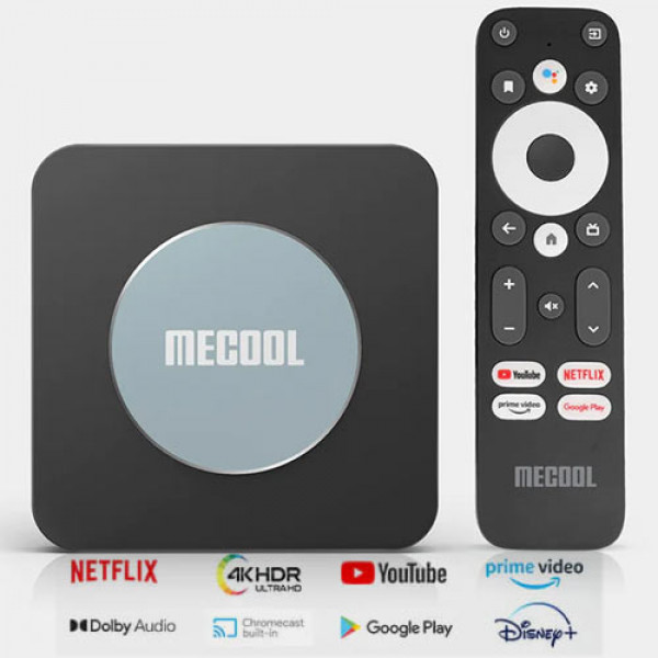 MECOOL GOOGLE CERTIFIED BT&IR REMOTE CONTROL WITH VOICE CONTROL