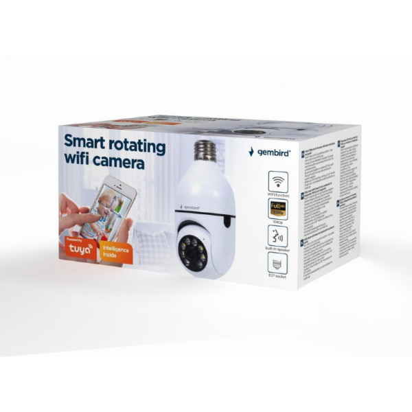 GEMBIRD SMART ROTATING WIFI CAMERA E27 1080P