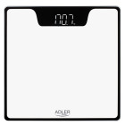 ADLER BATHROOM SCALE WITH LED DISPLAY WHITE