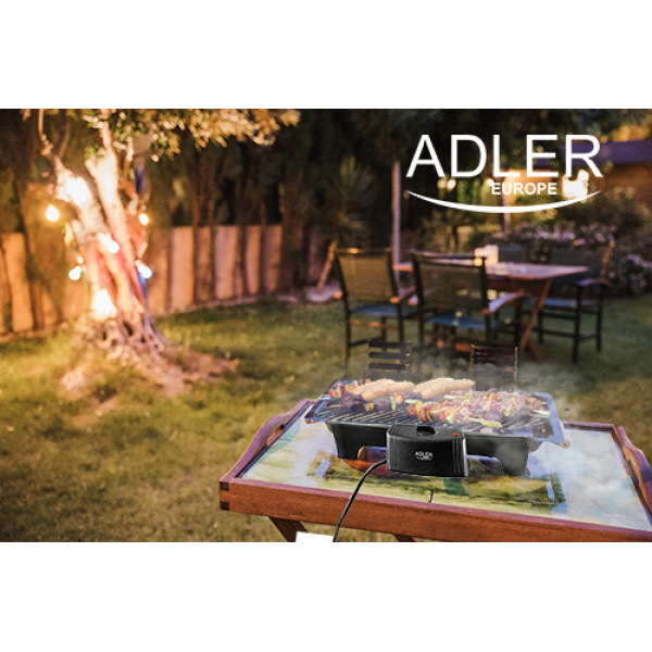 ADLER ELECTRIC GRILL WITH REMOVABLE HEATER