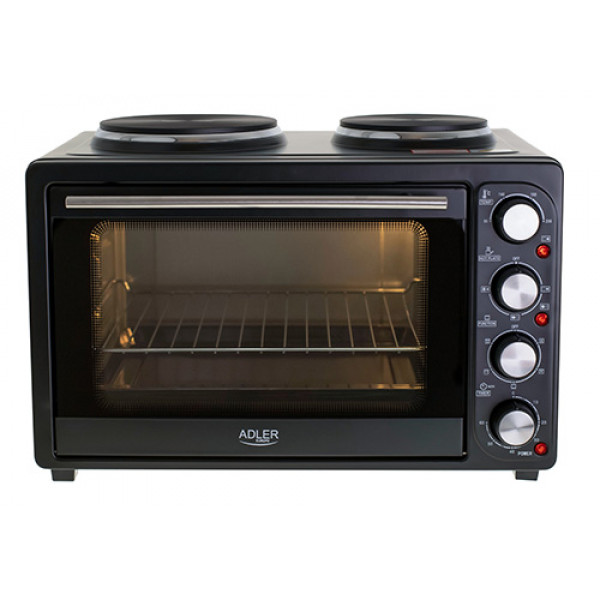 ADLER ELECTRIC OVEN WITH HOT PLATE