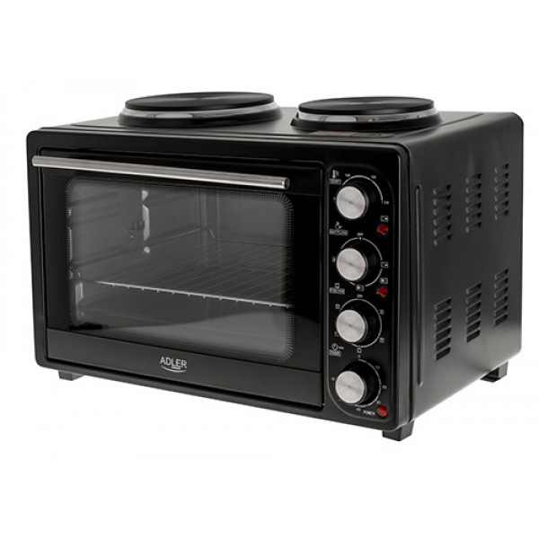 ADLER ELECTRIC OVEN WITH HOT PLATE