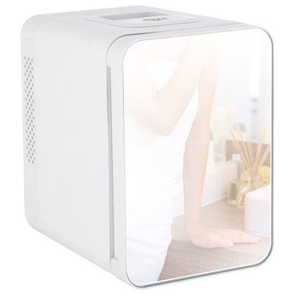 ADLER MINI FRIDGE 4L WITH MIRROR WHITE