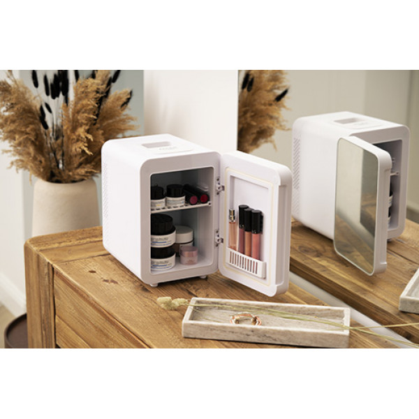 ADLER MINI FRIDGE 4L WITH MIRROR WHITE