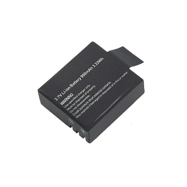 LAMTECH RECHARGEABLE Li-ion BATTERY 3.7V 900mAh FOR ACTION CAMERA BULK LAMTECH RECHARGEABLE Li-ion BATTERY 3.7V 900mAh FOR ACTION CAMERA BULK