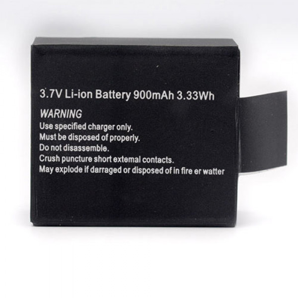 LAMTECH RECHARGEABLE Li-ion BATTERY 3.7V 900mAh FOR ACTION CAMERA BULK