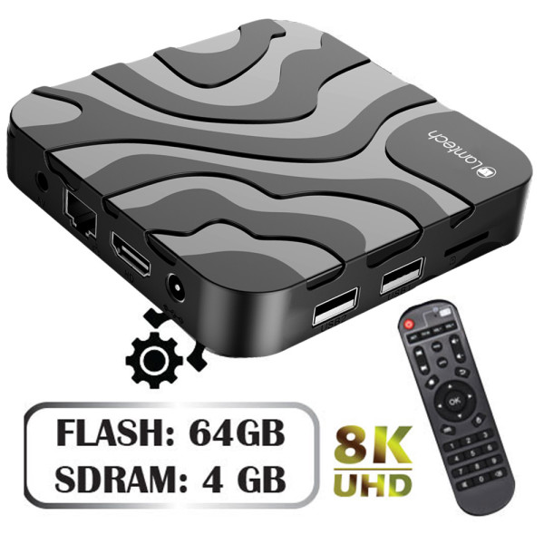 LAMTECH ANDROID 12.0 TV BOX 8K 4GB/64G