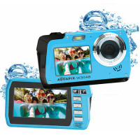 AQUAPIX WATERPROOF 4K CAMERA W-3048 ICEBLUE EDGE