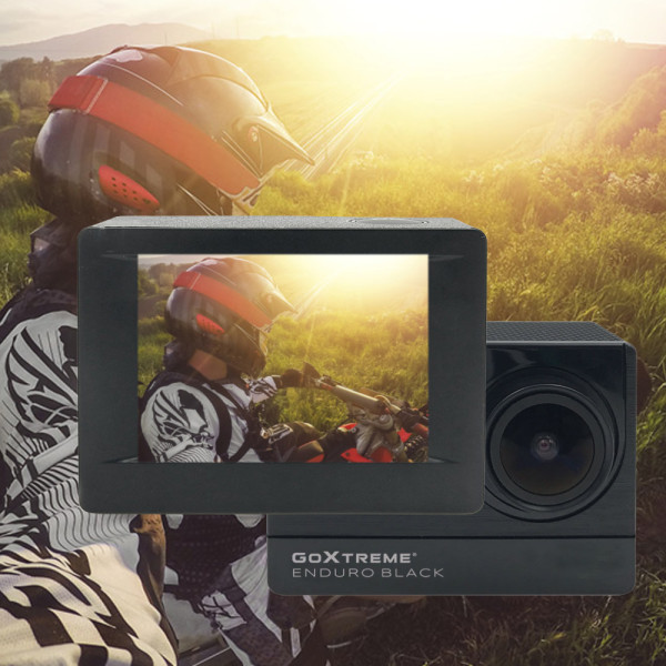 GOXTREME ACTION CAMERA 4K WITH REMOTE CONTROL ENDURO BLACK