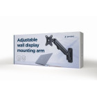 GEMBIRD ADJUSTABLE WALL DISCPLAY MOUNTING ARM UP TO 27'/7KG GEMBIRD ADJUSTABLE WALL DISCPLAY MOUNTING ARM UP TO 27'/7KG