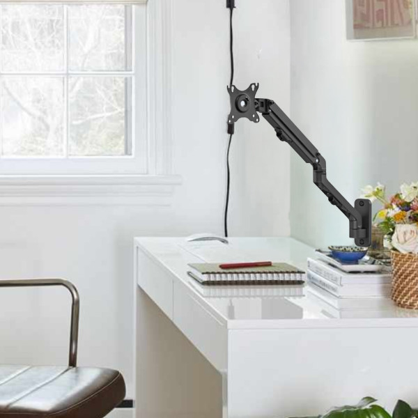 GEMBIRD ADJUSTABLE WALL DISCPLAY MOUNTING ARM UP TO 27'/7KG