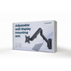 GEMBIRD ADJUSTABLE WALL DISCPLAY MOUNTING ARM UP TO 27'/7KG