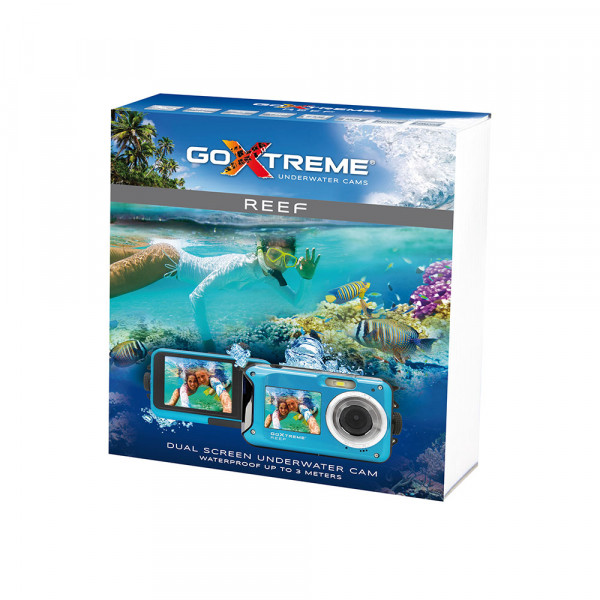 GOXTREME WATERPROOF CAMERA REEF BLUE