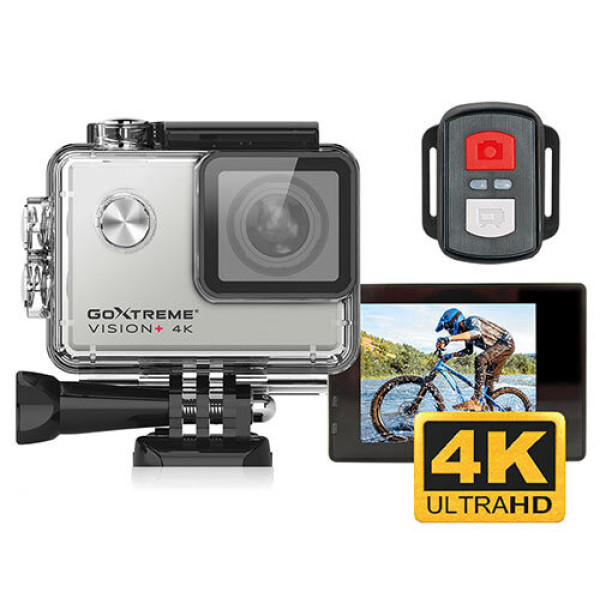 GOXTREME 4K ACTION CAMERA WITH WIFI AND REMOTE CONTROL VISION PLUS GOXTREME 4K ACTION CAMERA WITH WIFI AND REMOTE CONTROL VISION PLUS