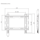 SBOX WALL MOUNT 23'-43' VESA 200x200 MAX
