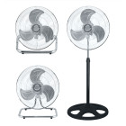 LGP 3-IN-1 ROUND BASE FAN 18' 45CM 45W BLACK