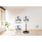 LGP 3-IN-1 ROUND BASE FAN 18' 45CM 45W BLACK