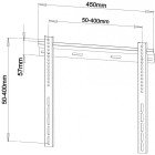 SBOX WALL MOUNT 23' - 55' / 58 - 140 cm