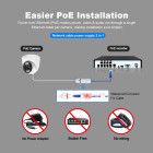 SRIHOME DOME POE CAMERA 4MP HD