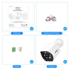 SRIHOME POE OUTDOOR IP CAMERA 5MP