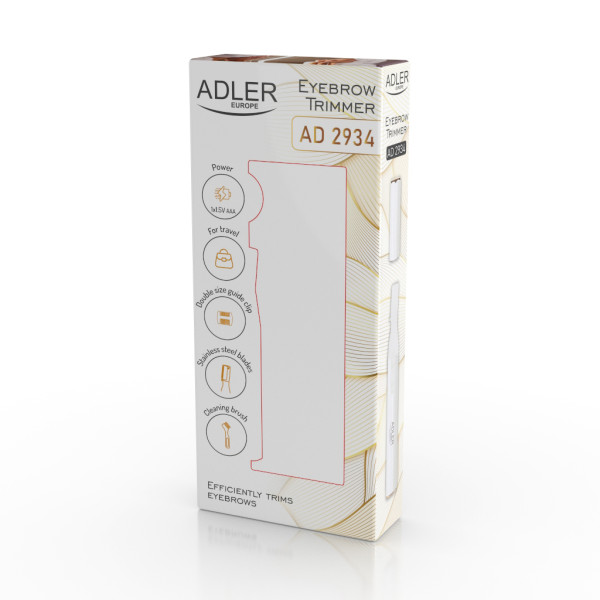 ADLER EYEBROWN TRIMMER WHITE
