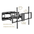 GEMBIRD FULL MOTION TV WALL MOUNT 60'-120'