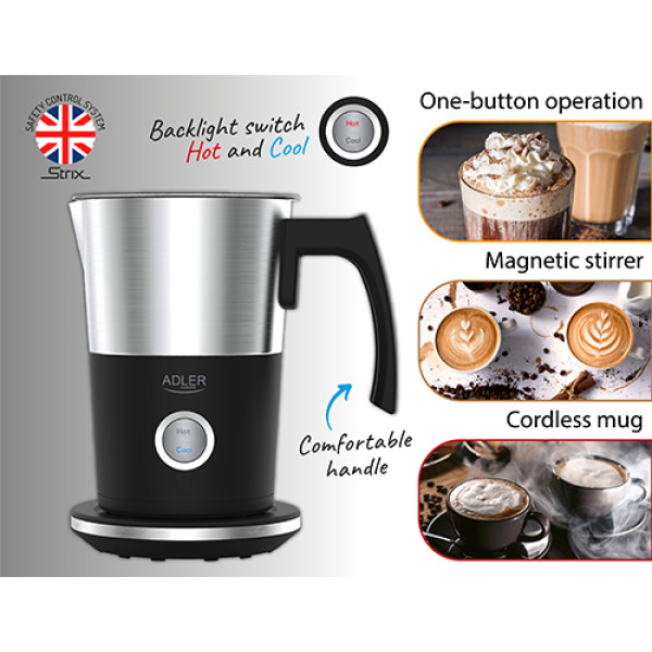 ADLER MILK FROTHER AND HEATER