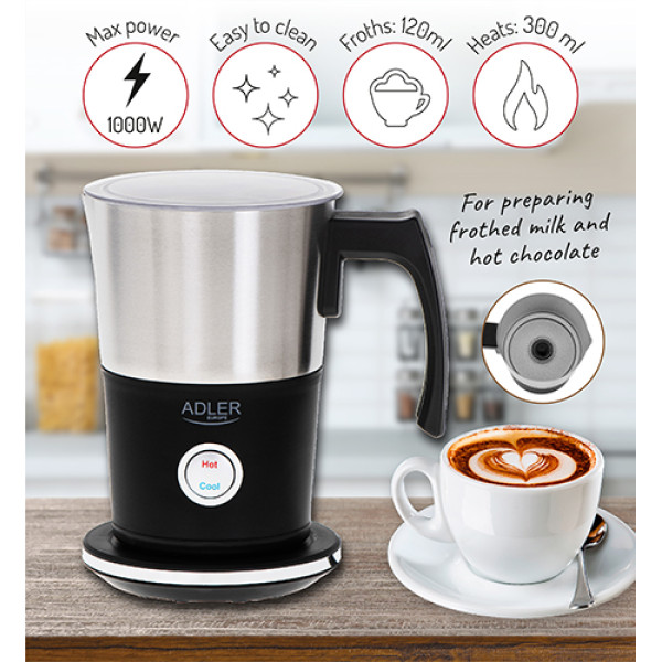 ADLER MILK FROTHER AND HEATER