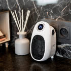 ADLER LED PORTABLE FAN HEATER 1500W WHITE