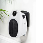 ADLER LED PORTABLE FAN HEATER 1500W WHITE