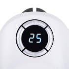 ADLER LED PORTABLE FAN HEATER 1500W WHITE