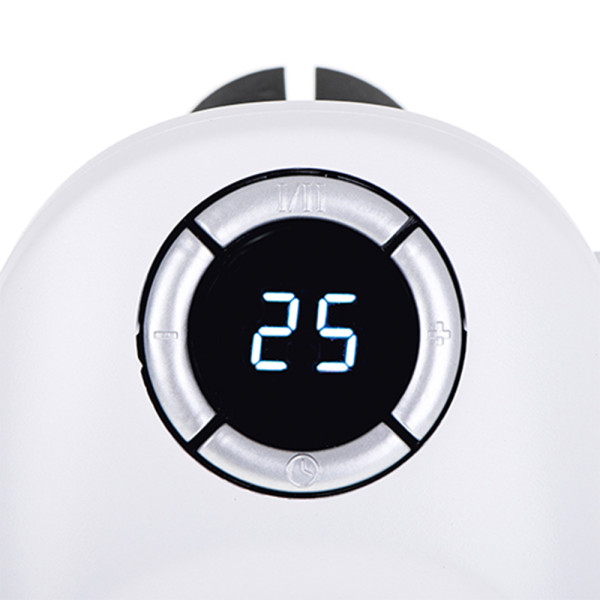 ADLER LED PORTABLE FAN HEATER 1500W WHITE