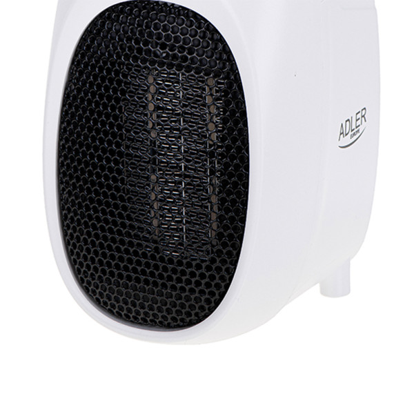 ADLER LED PORTABLE FAN HEATER 1500W WHITE