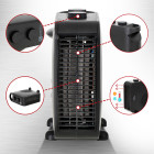 ADLER FAN HEATER 2000W BLACK