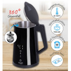 ADLER LED ELECTRIC KETTLE WITH TEMPERATURE CONTROL 1.7L STRIX BLACK