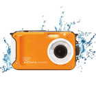 AQUAPIX WATERPROOF CAMERA W-3027 WAVE ORANGE