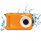 AQUAPIX WATERPROOF CAMERA W-3027 WAVE ORANGE