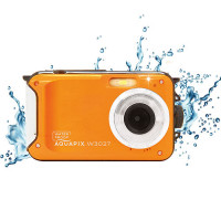 AQUAPIX WATERPROOF CAMERA W-3027 WAVE ORANGE