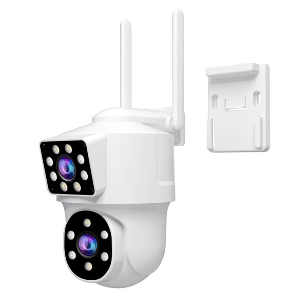 SRIHOME PTZ IP CAMERA 4MP DUAL LENS WIFI PANORAMIC MONITORING