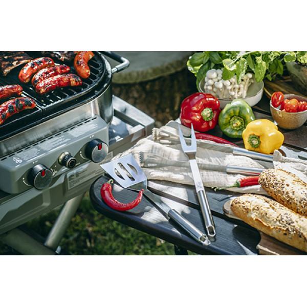 ADLER GRILL UTENSIL SET - IN AN ALUMINUM CASE