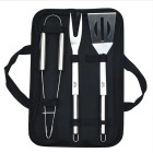 ADLER GRILL CUTLERY SET IN BLACK CARRYING CASE