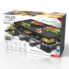 ADLER ELECTRIC GRILL - RACLETTE 1400W BLACK