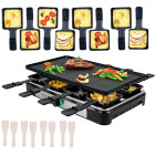 ADLER ELECTRIC GRILL - RACLETTE 1400W BLACK